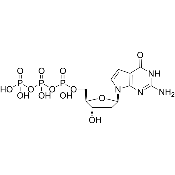 7-Deaza-2′-deoxyguanosine 5′-triphosphate (7-Deaza-2′-dGTP) 101515-08-6